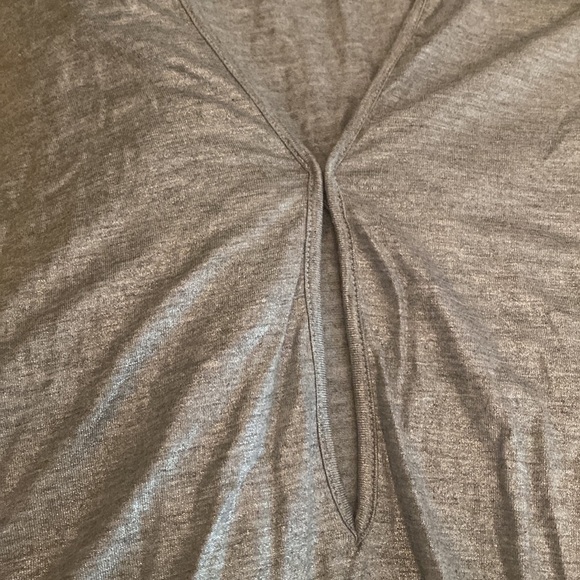 SISLEY SHINY SILVER DRESS WITH PEEK A BOO CUT OUT SIZE XS - Picture 5 of 5